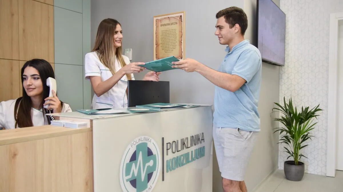 Recepcija Poliklinike Konzilijum